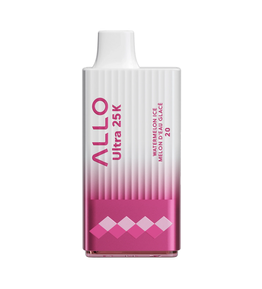 ALLO ULTRA 25K - Watermelon Ice Disposable Vape 20mg - Vapely - Buy Vape Online Canada