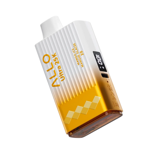 ALLO Ultra 25K - Mango Ice Disposable Vape - Rechargeable 50mg - Vapely - Buy Vape Online Canada