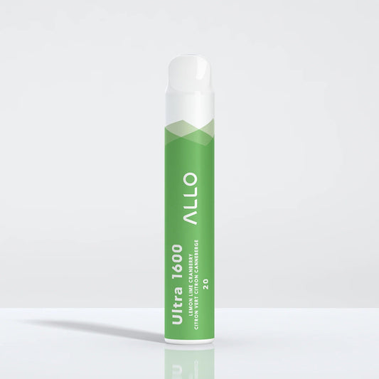 ALLO ULTRA 1600 - Lemon Lime Cranberry Disposable Vape 20mg - Vapely - Buy Vape Online Canada