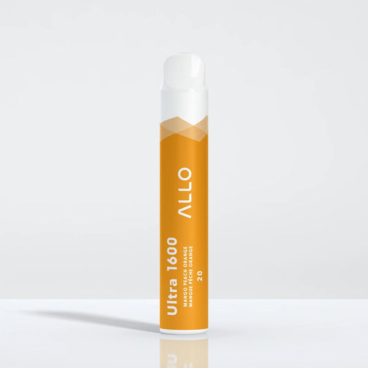 ALLO ULTRA 1600 - Mango Peach Orange Disposable Vape 20mg - Vapely - Buy Vape Online Canada