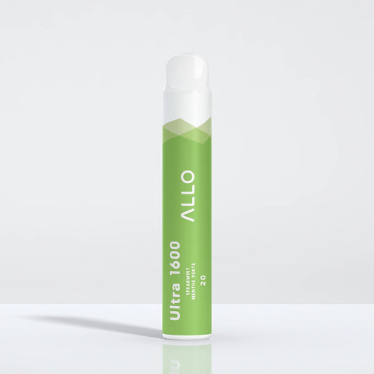 ALLO ULTRA 1600 - Spearmint Disposable Vape 20mg - Vapely - Buy Vape Online Canada
