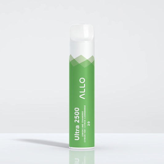 ALLO ULTRA 2500 - Lemon Lime Cranberry Disposable Vape 20mg - Vapely - Buy Vape Online Canada