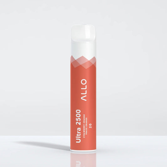 ALLO ULTRA 2500 - Strawberry Orange Disposable Vape 20mg - Vapely - Buy Vape Online Canada