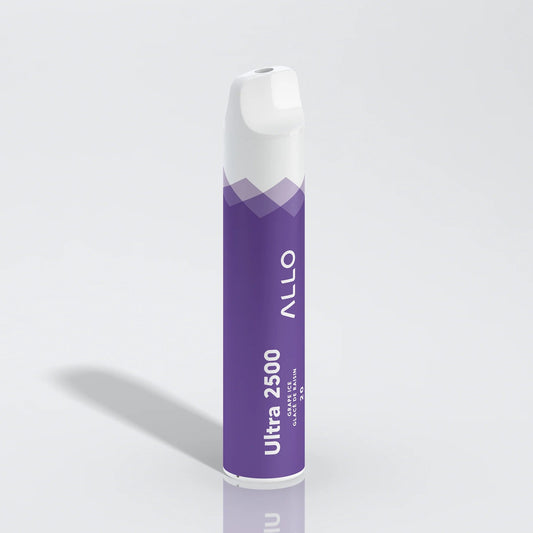 ALLO ULTRA 2500 - Grape Ice Disposable Vape 20mg - Vapely - Buy Vape Online Canada