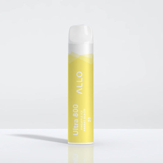 ALLO ULTRA 800 - Pineapple Ice Disposable Vape 20mg - Vapely - Buy Vape Online Canada