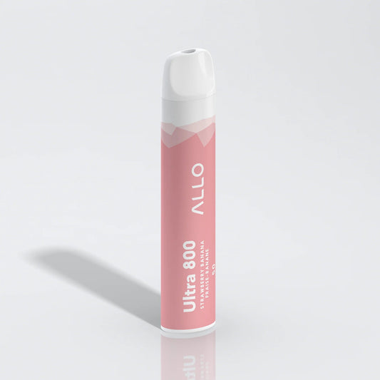 ALLO ULTRA 800 - Strawberry Banana Disposable Vape - Vapely - Buy Vape Online Canada