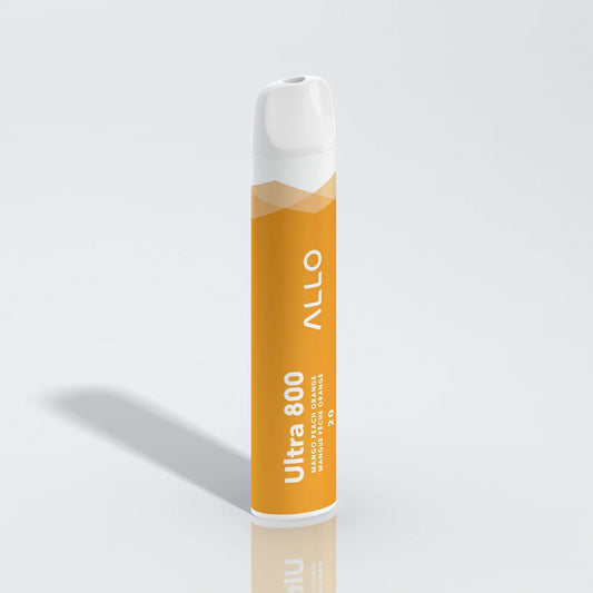 ALLO ULTRA 800 - Mango Peach Orange Disposable Vape 20mg - Vapely - Buy Vape Online Canada