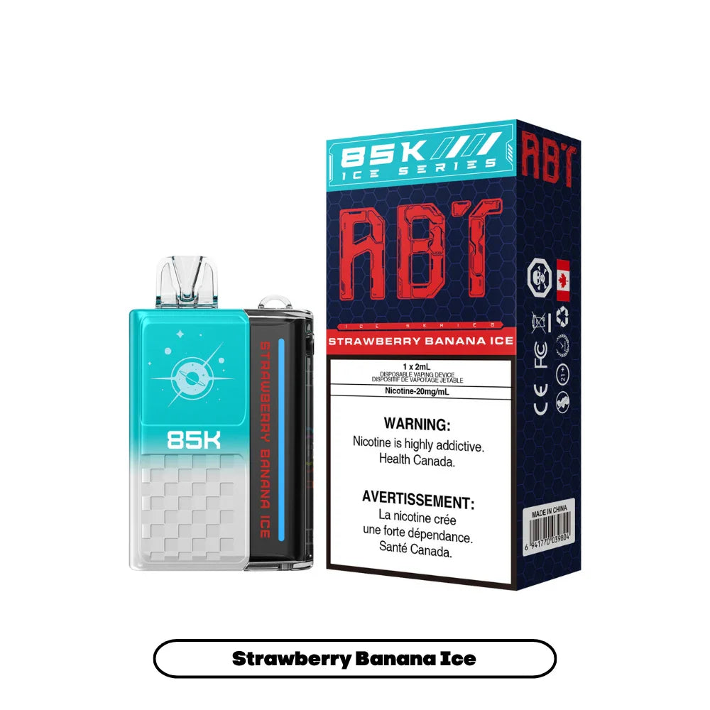 how much are disposable vapes canada ABT 85K Ice Strawberry Banana Ice 20mg Choose Flavor:Blue Razz ice Best Voltage & Temperature 2029
