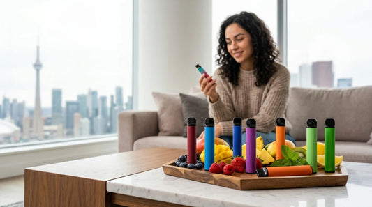 A woman selects a Flavour Beast