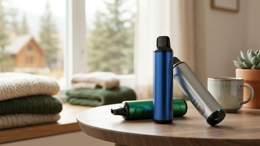 Blue, silver, and green VFEEL V