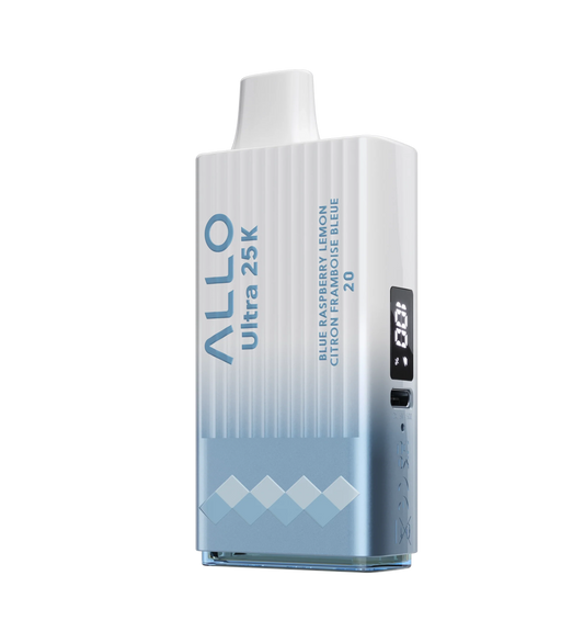 ALLO ULTRA 25K - Blue Raspberry Lemon Disposable Vape 20mg - Vapely  - Buy Vape Online Canada
