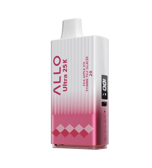 ALLO ULTRA 25K - Fuji Apple Ice Disposable Vape - Vapely  - Buy Vape Online Canada