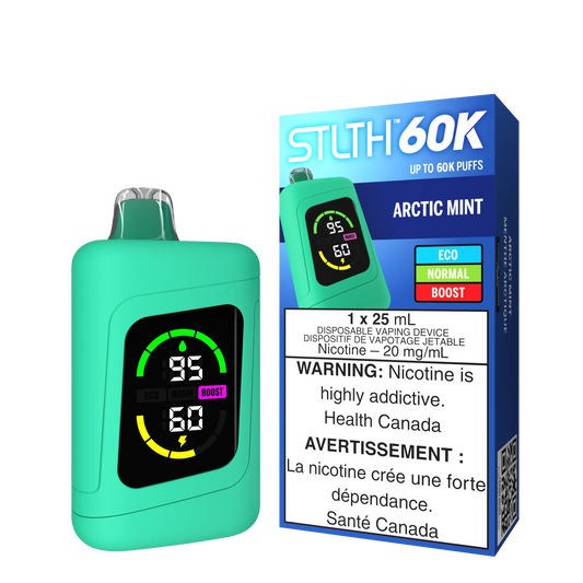 STLTH 60K - Arctic Mint Disposable Vape