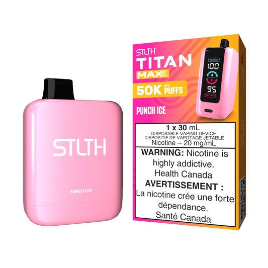 STLTH TITAN MAX 50K - Punch Ice Disposable Vape