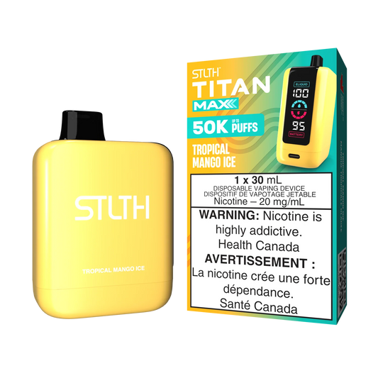 STLTH TITAN MAX 50K - Tropical Mango Ice Disposable Vape