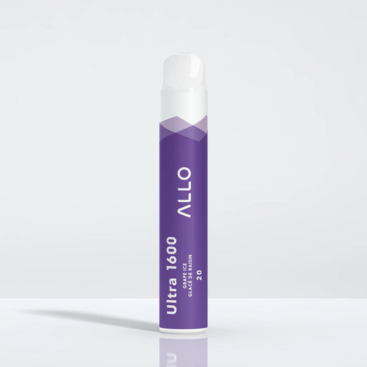 ALLO ULTRA 1600 - Grape Ice Disposable Vape 20mg - Vapely  - Buy Vape Online Canada