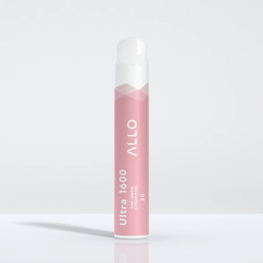 ALLO ULTRA 1600 - Pink Lemon Disposable Vape 20mg - Vapely  - Buy Vape Online Canada