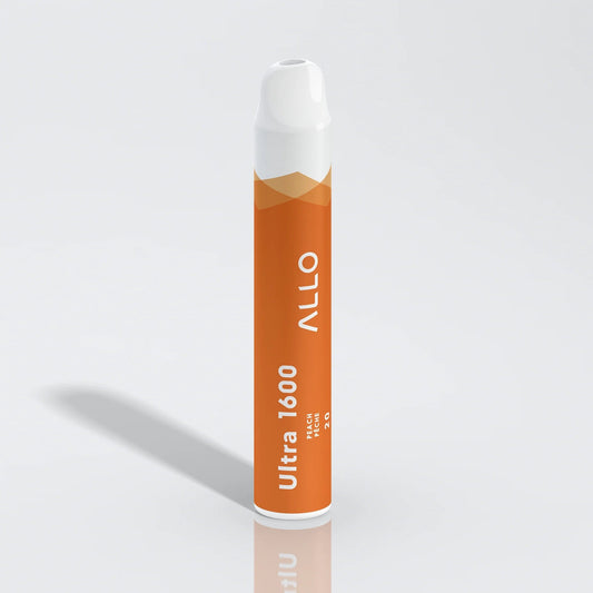 ALLO ULTRA 1600 - Peach Disposable Vape 20mg - Vapely  - Buy Vape Online Canada