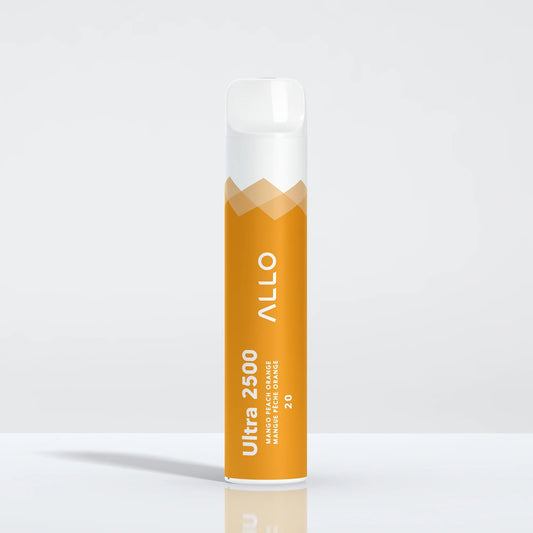 ALLO ULTRA 2500 - Mango Peach Orange Disposable Vape 20mg - Vapely  - Buy Vape Online Canada