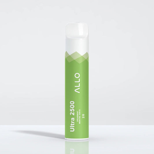 ALLO ULTRA 2500 - Spearmint Disposable Vape 20mg - Vapely  - Buy Vape Online Canada