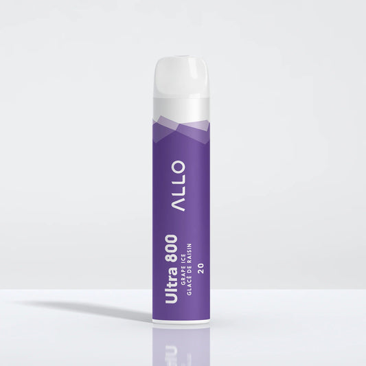 ALLO ULTRA 800 - Grape Ice Disposable Vape - Vapely  - Buy Vape Online Canada