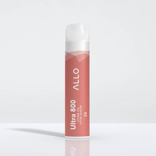 ALLO ULTRA 800 - Lychee Ice Disposable Vape - Vapely  - Buy Vape Online Canada