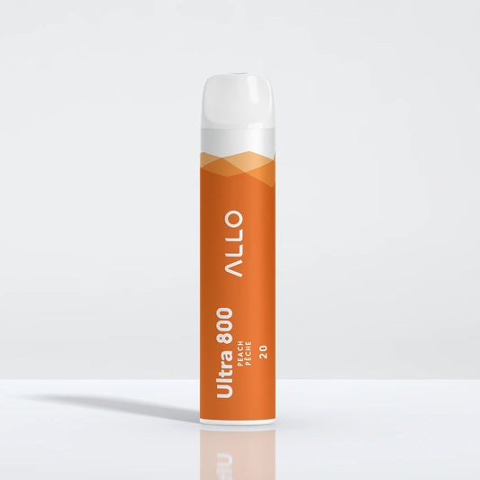 ALLO ULTRA 800 - Peach Disposable Vape - Vapely  - Buy Vape Online Canada
