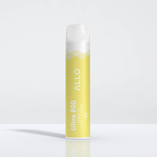 ALLO ULTRA 800 - Banana Ice Disposable Vape - Vapely  - Buy Vape Online Canada