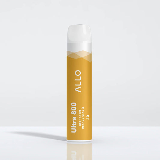 ALLO ULTRA 800 - Orange Ice Disposable Vape - Vapely  - Buy Vape Online Canada