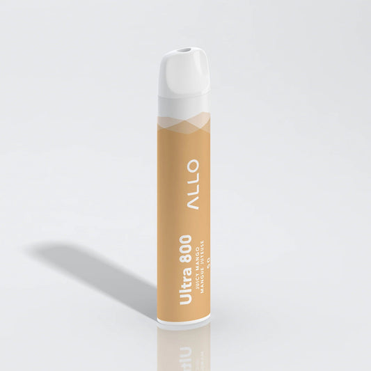 ALLO ULTRA 800 - Juicy Mango Disposable Vape - Vapely  - Buy Vape Online Canada