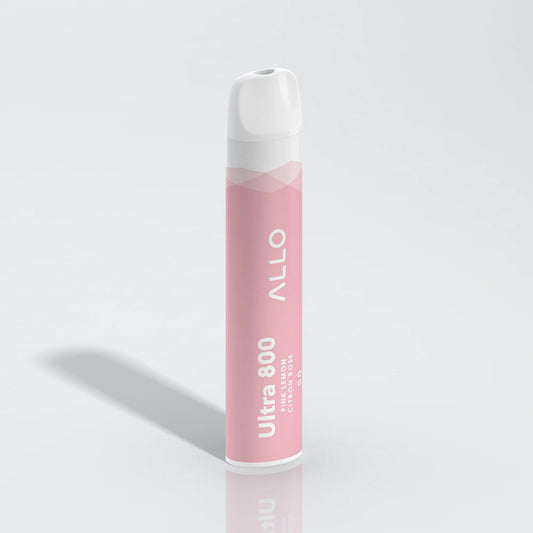 ALLO ULTRA 800 - Pink Lemon Disposable Vape - Vapely  - Buy Vape Online Canada