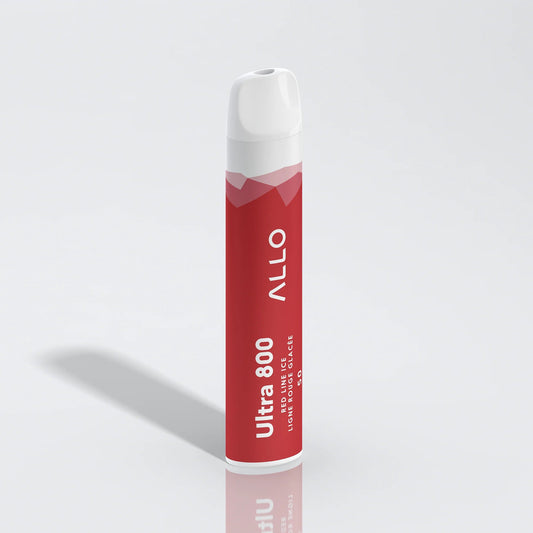 ALLO ULTRA 800 - Red Line Ice Disposable Vape 20mg - Vapely  - Buy Vape Online Canada