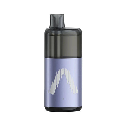 A light purple ALLO NUUD 50K INTENSE disposable vape device with a translucent black mouthpiece and a white logo on the front, set against a plain white background.