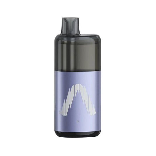 A light purple ALLO NUUD 50K INTENSE disposable vape device with a translucent black mouthpiece and a white logo on the front, set against a plain white background.