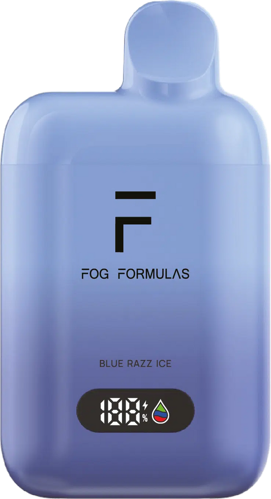 Fog formulas 15000 X - Blue Razz Ice Disposable Vape - Vapely  - Buy Vape Online Canada