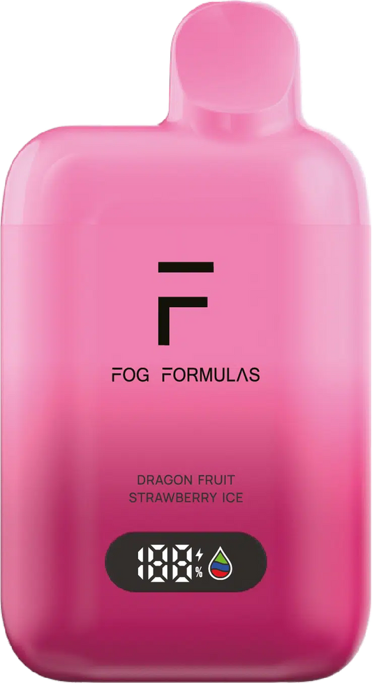 Fog formulas 15000 X - Dragon Fruit Strawberry Ice Disposable Vape - Vapely  - Buy Vape Online Canada