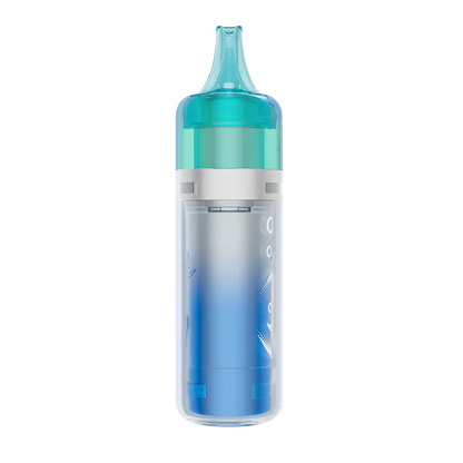 An ELFBAR BC Pro 80K Blueberry Ice disposable vape featuring a transparent outer shell, a blue gradient internal body, and a teal translucent mouthpiece against a white background.