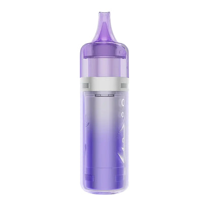 A purple ELFBAR BC Pro 80K Grape Ice disposable vape featuring a transparent outer shell, a white middle band, and a translucent purple mouthpiece against a white background.
