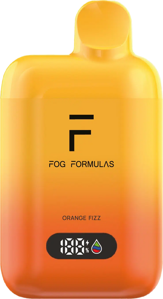 Fog formulas 15000 X - Orange-Fizz Disposable Vape - Vapely  - Buy Vape Online Canada