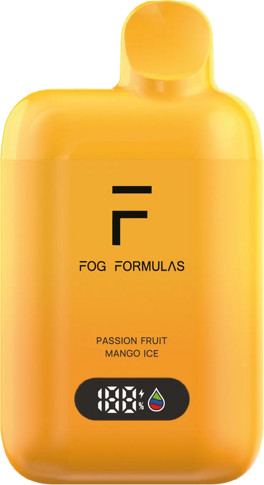 Fog formulas 15000 X - Passion Fruit Mango Ice Disposable Vape - Vapely  - Buy Vape Online Canada