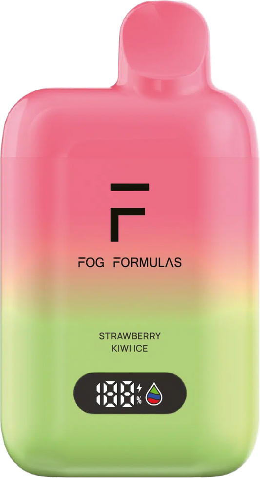 Fog formulas 15000 X - Strawberry Kiwi Ice Disposable Vape - Vapely  - Buy Vape Online Canada